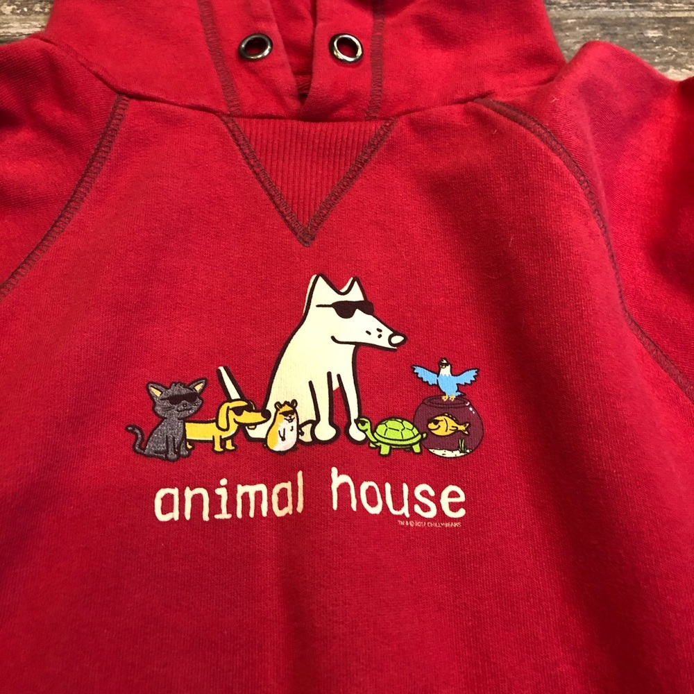 Teddy the Dog animal house hoodie